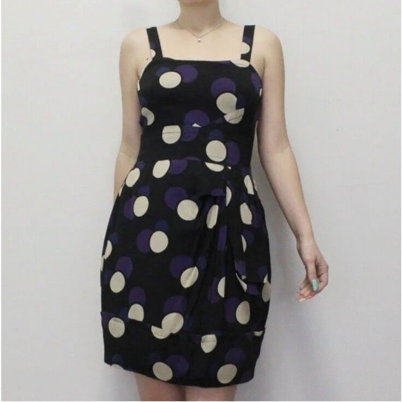 Marc by Marc Jacobs Black Polka Dots Silk Dress. Size 4 - Excellent condition! - Picture 11 of 12